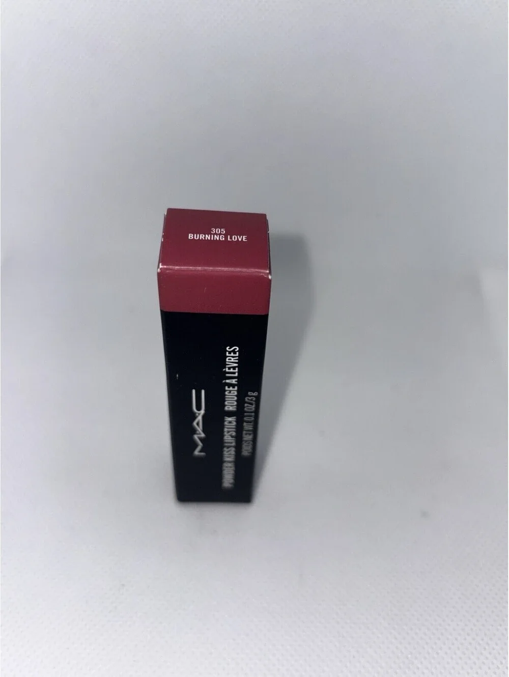 M•A•C 305 Burning Love BRAND NEW IN BOX Powder Kiss Lipstick RARE to Find